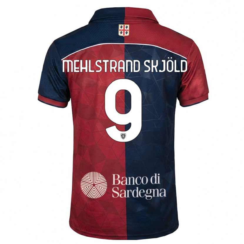 Danxen Mulher Camisola William Mehlstrand Skjöld #9 Bordô Azul Real Principal 2026/27 Camisa Brasil
