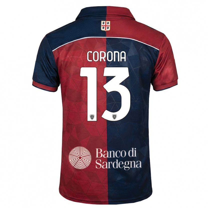 Danxen Mulher Camisola Claudio Corona #13 Bordô Azul Real Principal 2026/27 Camisa Brasil