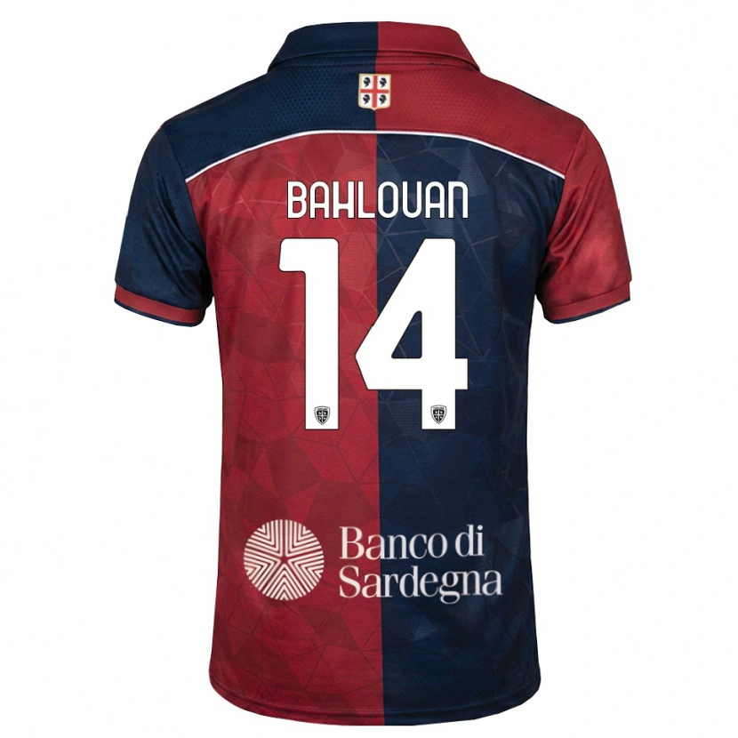 Danxen Mulher Camisola Amine Bahlouan #14 Bordô Azul Real Principal 2026/27 Camisa Brasil