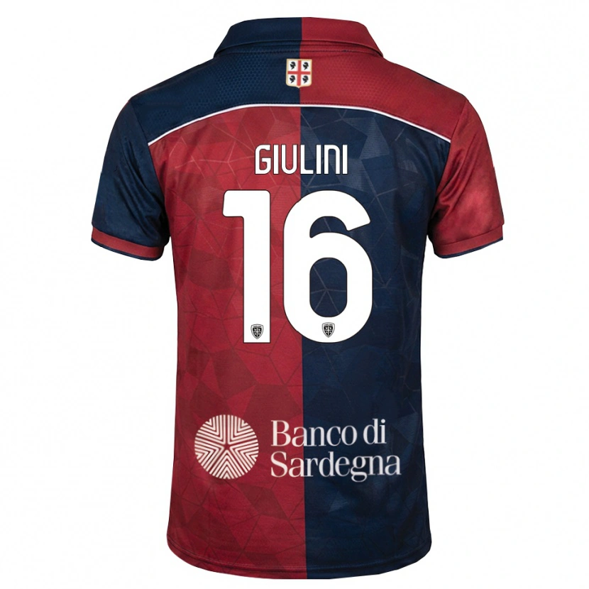 Danxen Mulher Camisola Carlo Giulini #16 Bordô Azul Real Principal 2026/27 Camisa Brasil