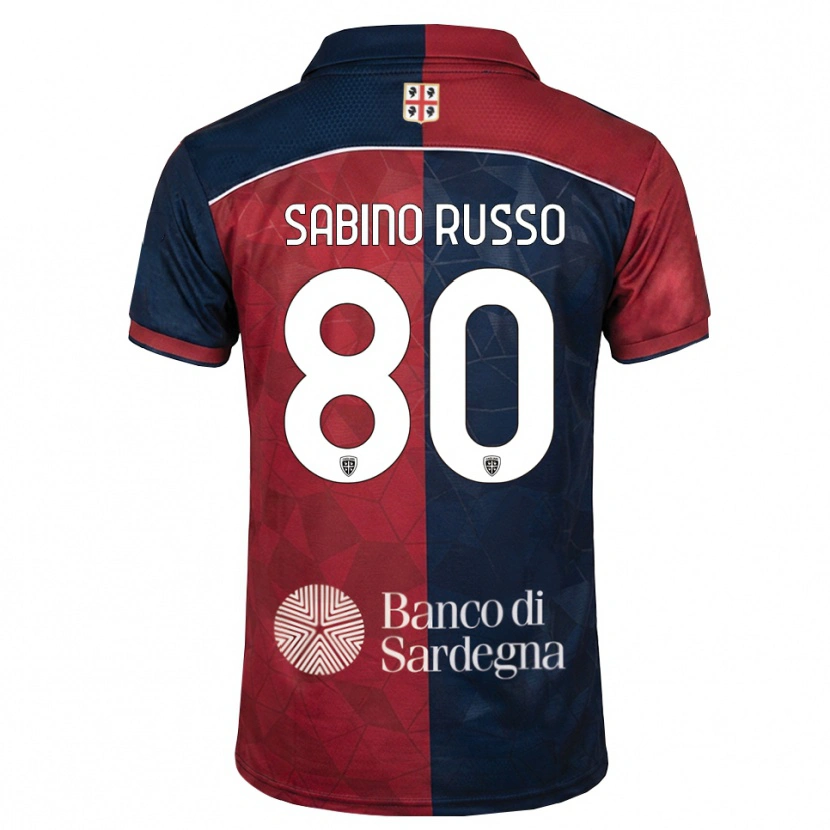 Danxen Mulher Camisola Alessandro Sabino Russo #80 Bordô Azul Real Principal 2026/27 Camisa Brasil