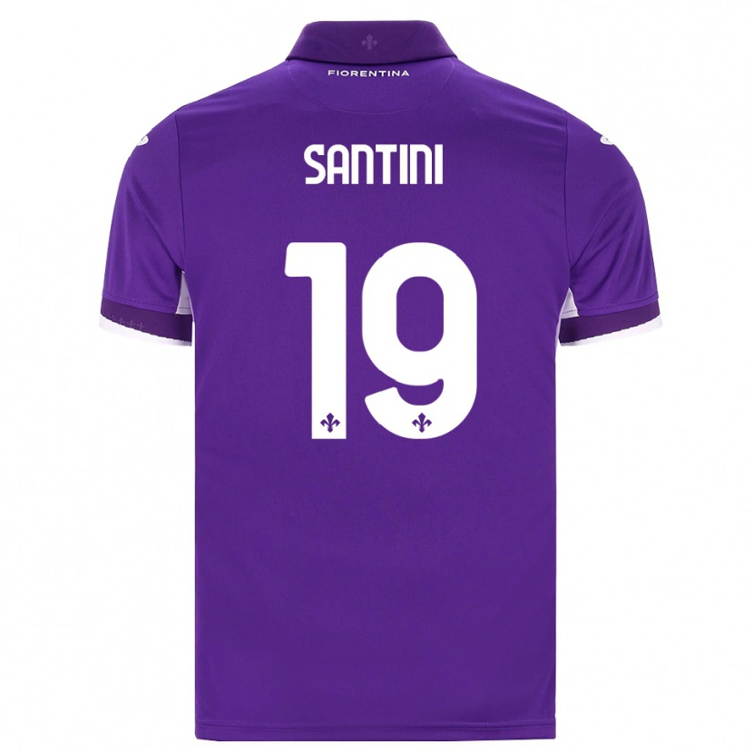 Danxen Mulher Camisola Margherita Santini #19 Roxo Branco Rosa Principal 2026/27 Camisa Brasil