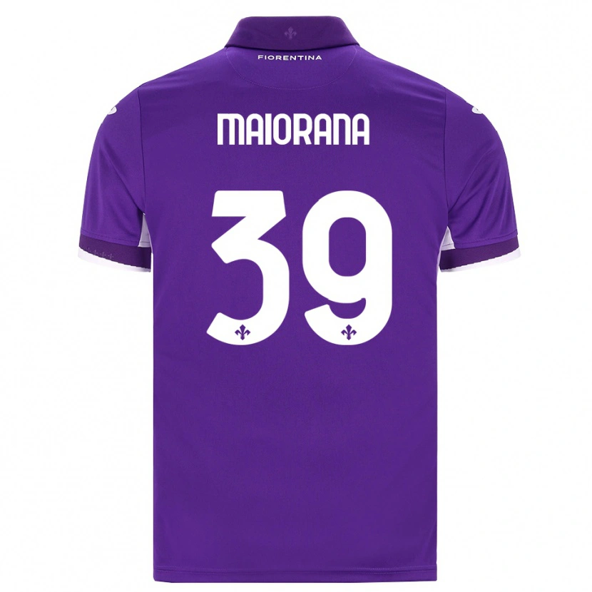 Danxen Mulher Camisola Stefano Maiorana #39 Roxo Branco Rosa Principal 2026/27 Camisa Brasil