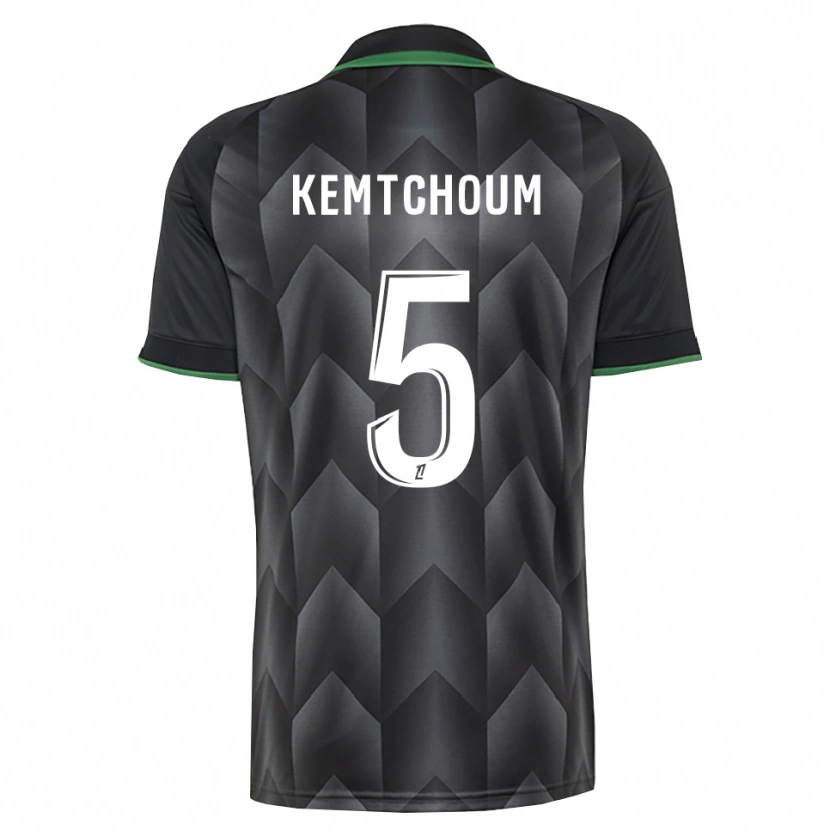Danxen Mulher Camisola Noé Kemtchoum #5 Branco Preto Verde Alternativa 2026/27 Camisa Brasil