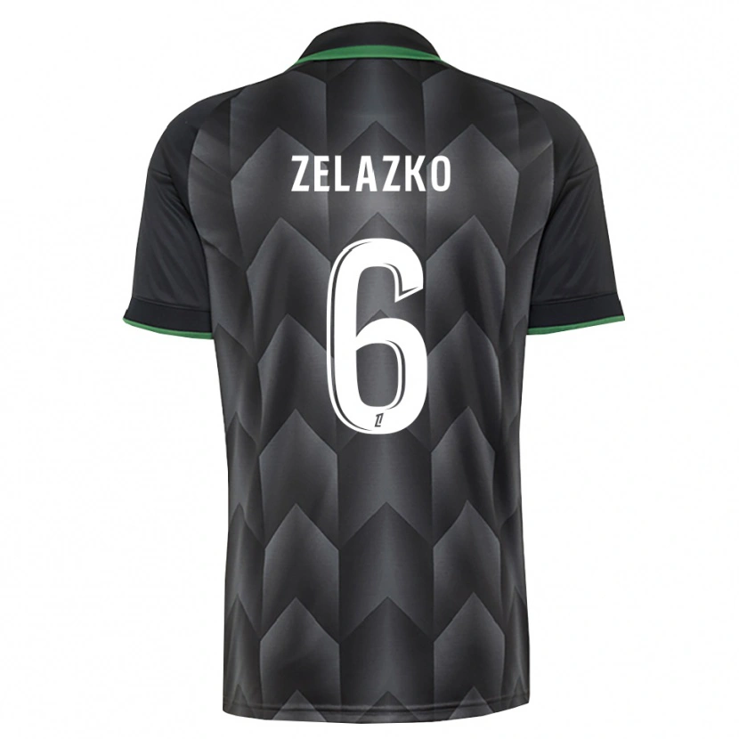 Danxen Mulher Camisola Robin Zelazko #6 Branco Preto Verde Alternativa 2026/27 Camisa Brasil