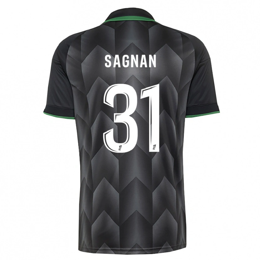 Danxen Mulher Camisola Souleymane Sagnan #31 Branco Preto Verde Alternativa 2026/27 Camisa Brasil