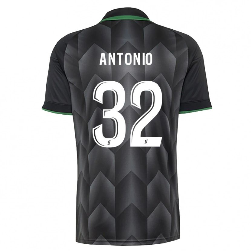 Danxen Mulher Camisola Kyllian Antonio #32 Branco Preto Verde Alternativa 2026/27 Camisa Brasil