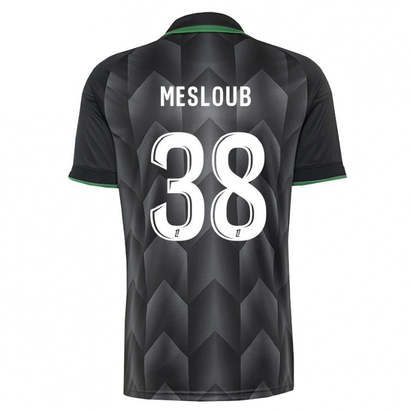Danxen Mulher Camisola Mezian Mesloub #38 Branco Preto Verde Alternativa 2026/27 Camisa Brasil