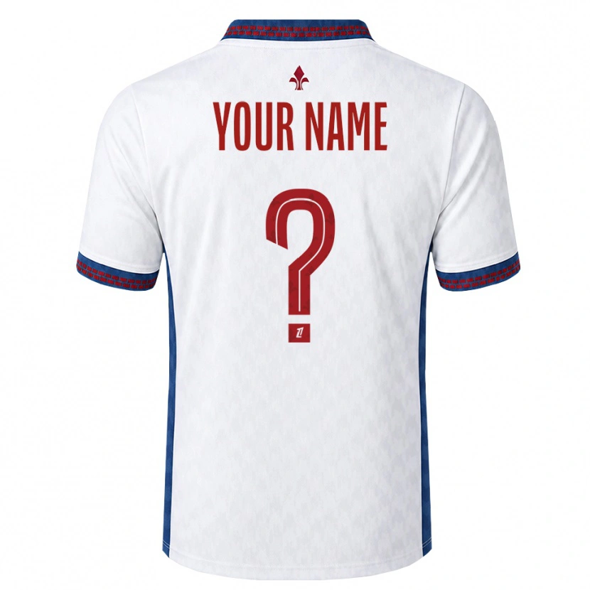 Danxen Mulher Camisola Seu Nome #0 Vermelho Branco Azul Alternativa 2026/27 Camisa Brasil