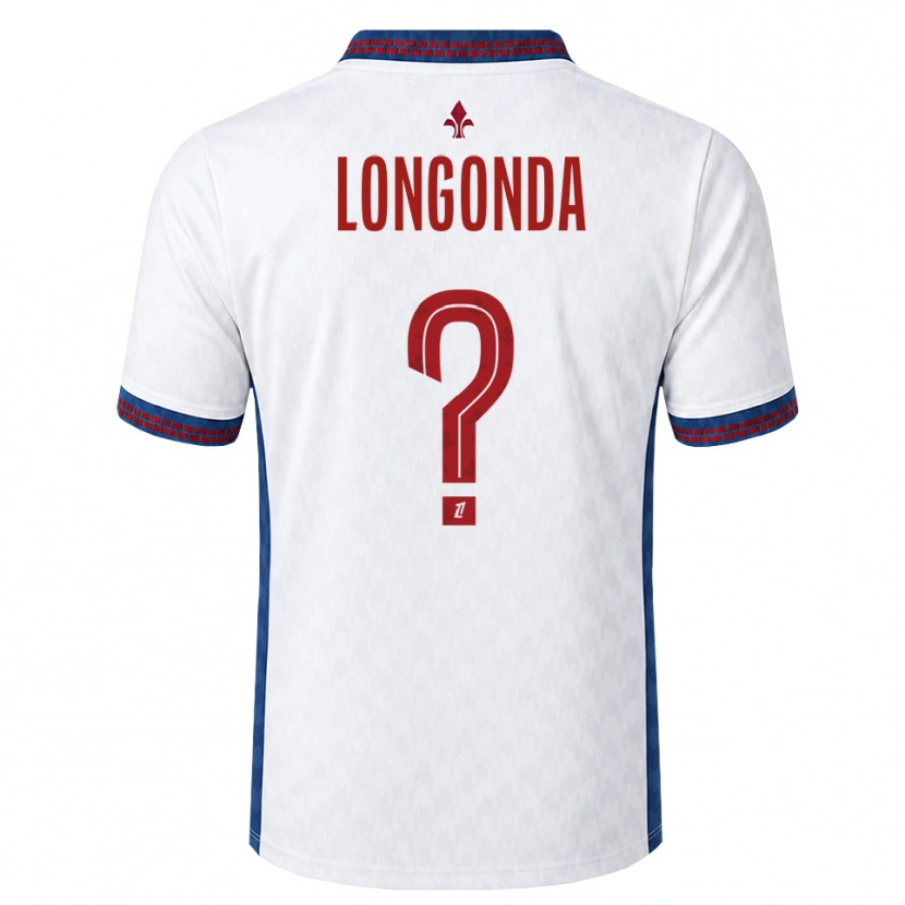 Danxen Mulher Camisola Jean-Pierre Longonda #0 Vermelho Branco Azul Alternativa 2026/27 Camisa Brasil
