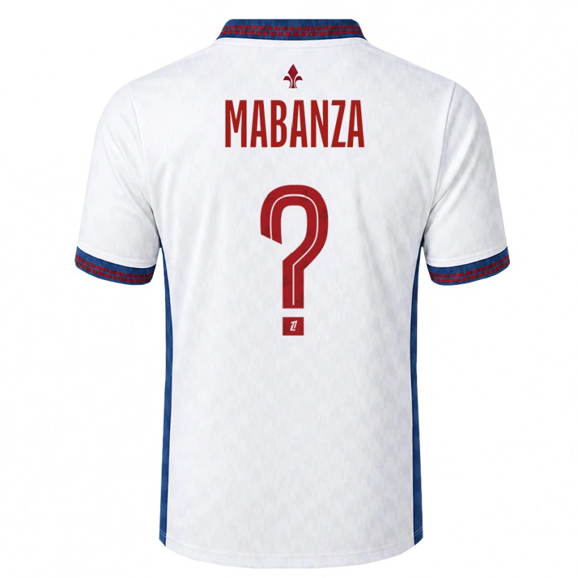Danxen Mulher Camisola Carmel Mabanza #0 Vermelho Branco Azul Alternativa 2026/27 Camisa Brasil
