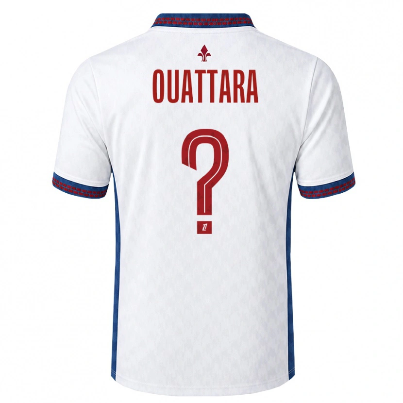 Danxen Mulher Camisola Fadiga Ouattara #0 Vermelho Branco Azul Alternativa 2026/27 Camisa Brasil