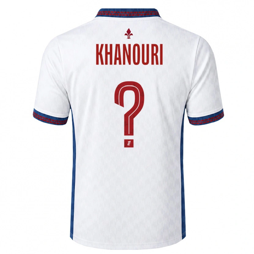 Danxen Mulher Camisola Adam Khanouri #0 Vermelho Branco Azul Alternativa 2026/27 Camisa Brasil