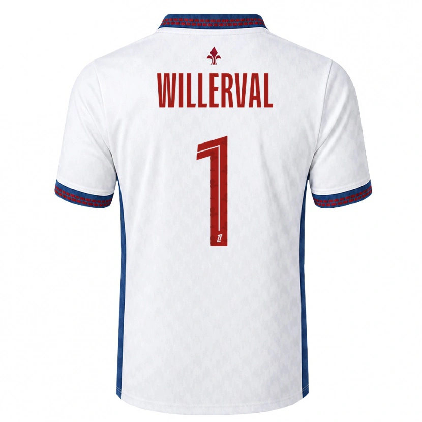 Danxen Mulher Camisola William Willerval #1 Vermelho Branco Azul Alternativa 2026/27 Camisa Brasil