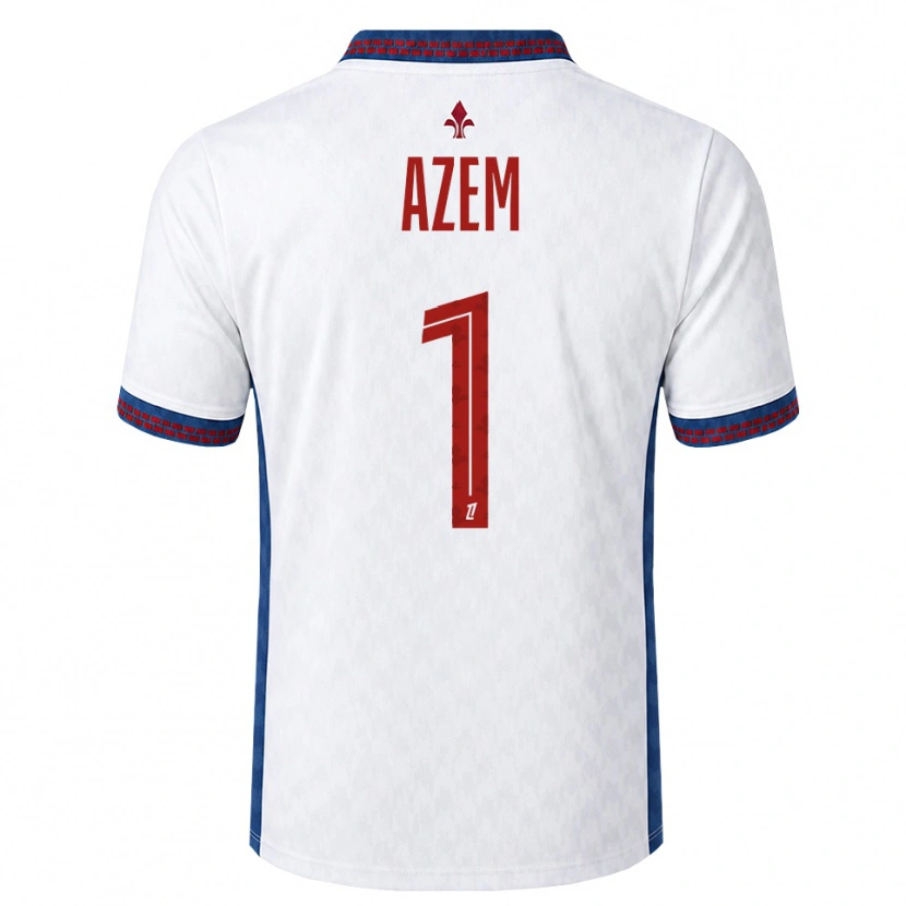 Danxen Mulher Camisola Floriane Azem #1 Vermelho Branco Azul Alternativa 2026/27 Camisa Brasil