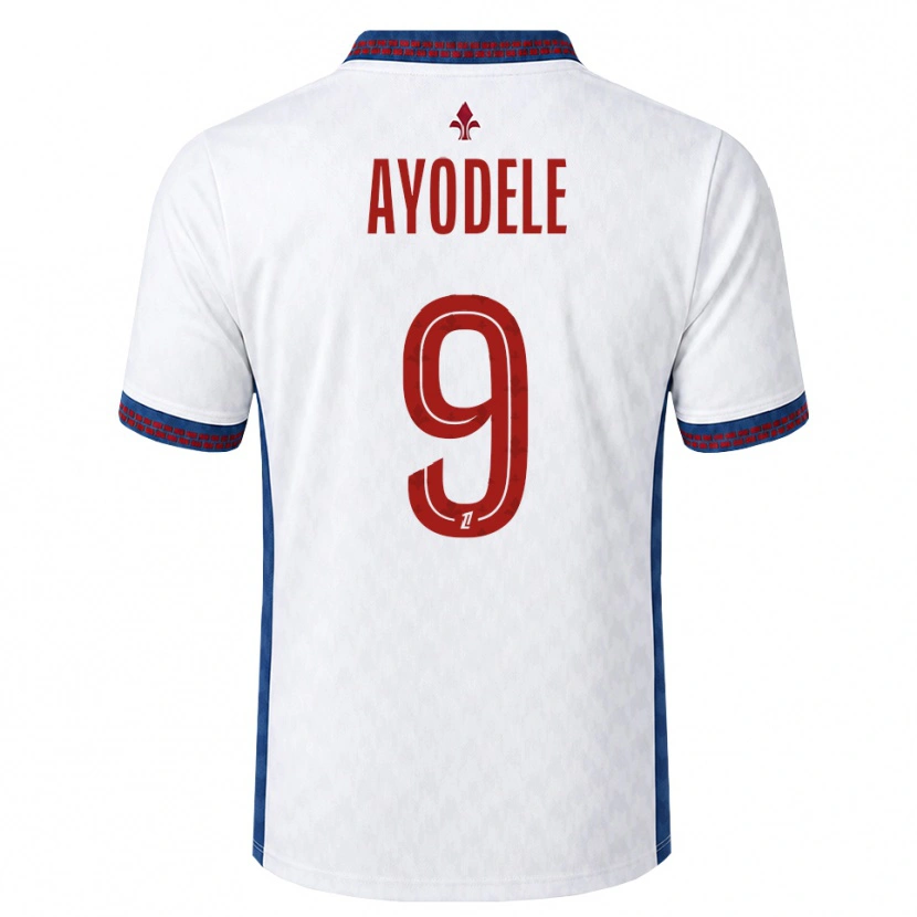 Danxen Mulher Camisola Adeshina Ayodele #9 Vermelho Branco Azul Alternativa 2026/27 Camisa Brasil