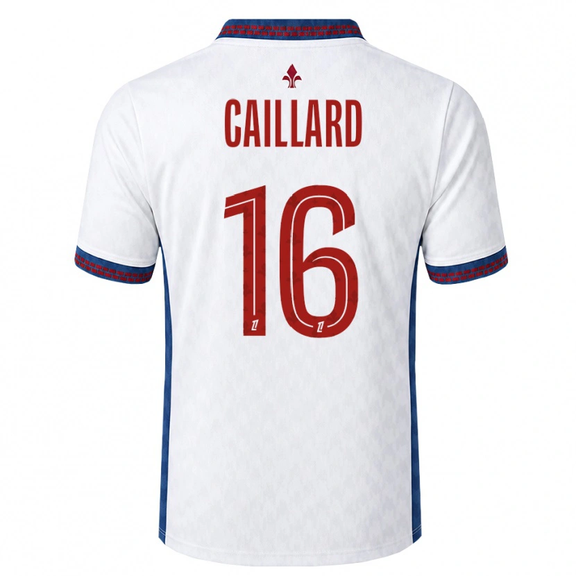 Danxen Mulher Camisola Marc-Aurèle Caillard #16 Vermelho Branco Azul Alternativa 2026/27 Camisa Brasil