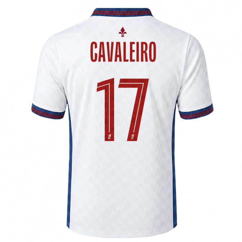 Danxen Mulher Camisola Ivan Cavaleiro #17 Vermelho Branco Azul Alternativa 2026/27 Camisa Brasil