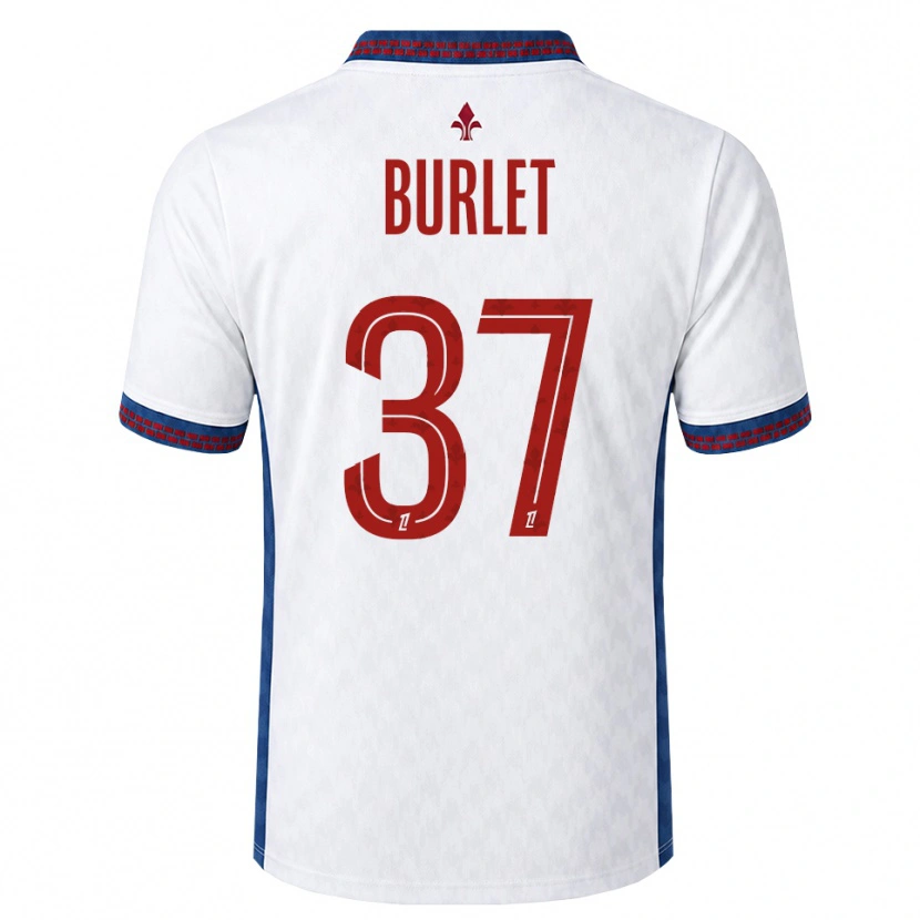 Danxen Mulher Camisola Vincent Burlet #37 Vermelho Branco Azul Alternativa 2026/27 Camisa Brasil