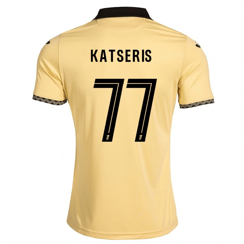 Danxen Mulher Camisola Panos Katseris #77 Branco Navajo Preto Alternativa 2026/27 Camisa Brasil
