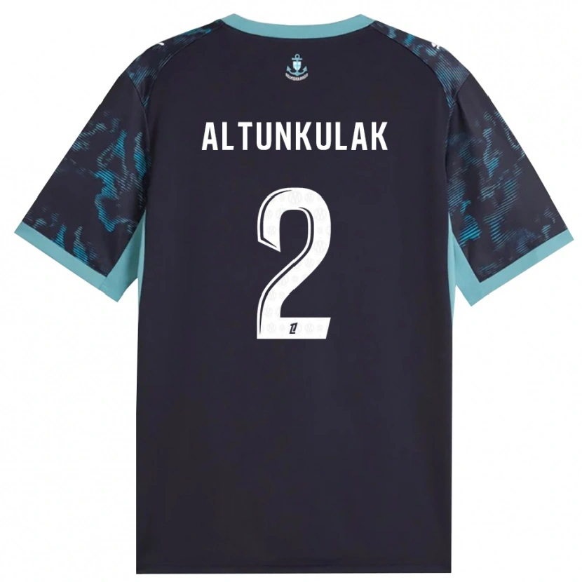 Danxen Mulher Camisola Selen Altunkulak #2 Turquesa Pálida Branco Preto Alternativa 2026/27 Camisa Brasil
