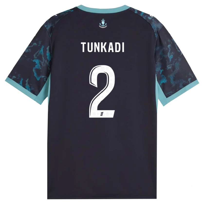 Danxen Mulher Camisola Alexandre Tunkadi #2 Turquesa Pálida Branco Preto Alternativa 2026/27 Camisa Brasil