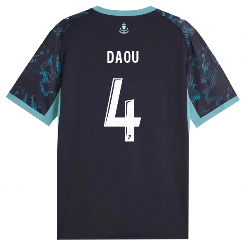 Danxen Mulher Camisola Raimane Daou #4 Turquesa Pálida Branco Preto Alternativa 2026/27 Camisa Brasil