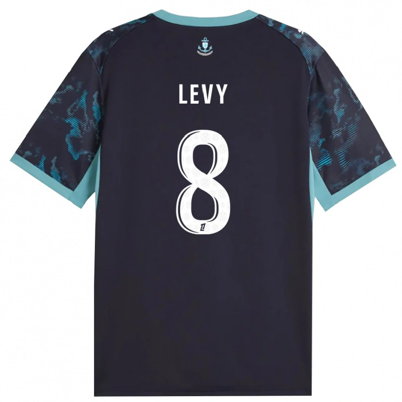 Danxen Mulher Camisola Bradley Levy #8 Turquesa Pálida Branco Preto Alternativa 2026/27 Camisa Brasil