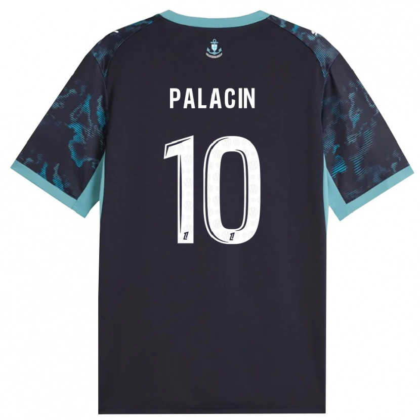 Danxen Mulher Camisola Sara Palacin #10 Turquesa Pálida Branco Preto Alternativa 2026/27 Camisa Brasil
