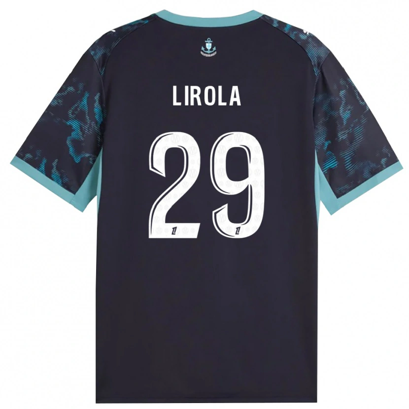 Danxen Mulher Camisola Pol Lirola #29 Turquesa Pálida Branco Preto Alternativa 2026/27 Camisa Brasil