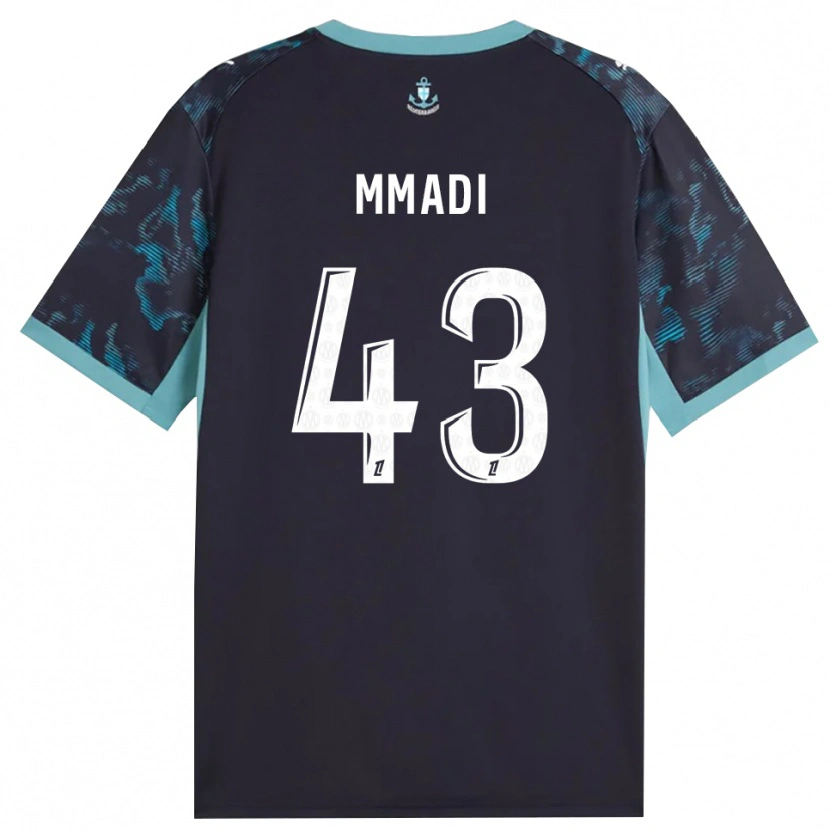 Danxen Mulher Camisola Tadjidine Mmadi #43 Turquesa Pálida Branco Preto Alternativa 2026/27 Camisa Brasil