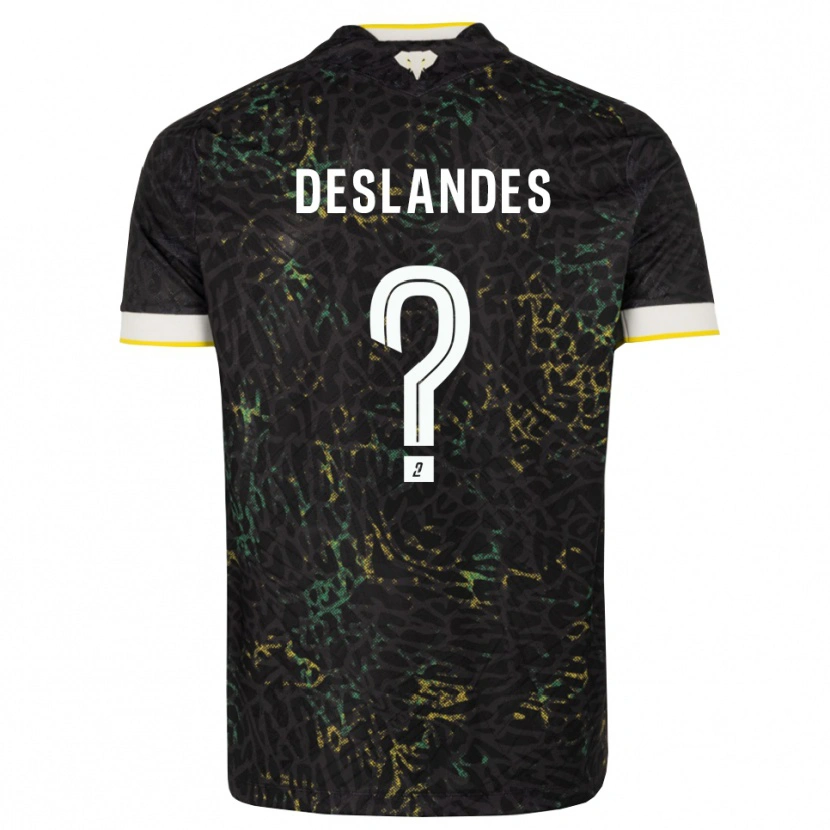 Danxen Mulher Camisola Louness Deslandes #0 Preto Branco Amarelo Alternativa 2026/27 Camisa Brasil