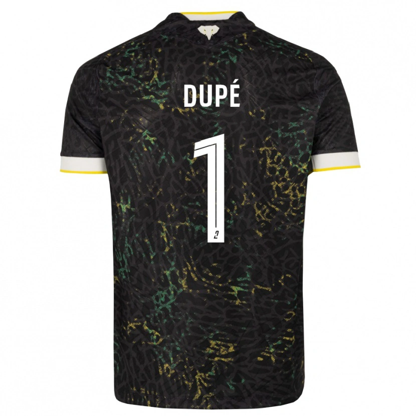 Danxen Mulher Camisola Maxime Dupé #1 Preto Branco Amarelo Alternativa 2026/27 Camisa Brasil