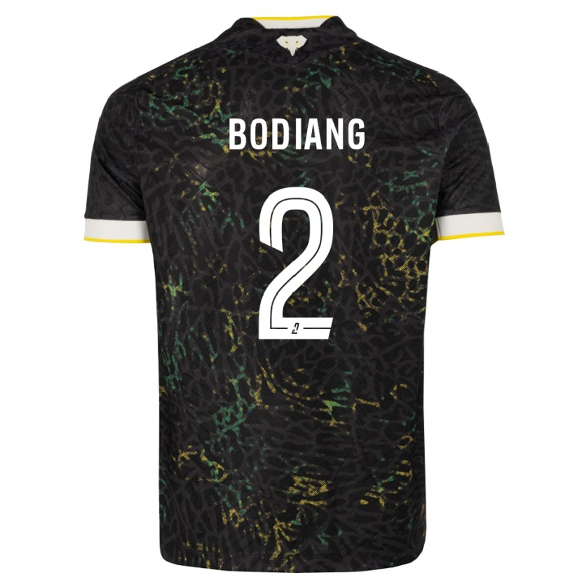 Danxen Mulher Camisola Moutanabi Bodiang #2 Preto Branco Amarelo Alternativa 2026/27 Camisa Brasil