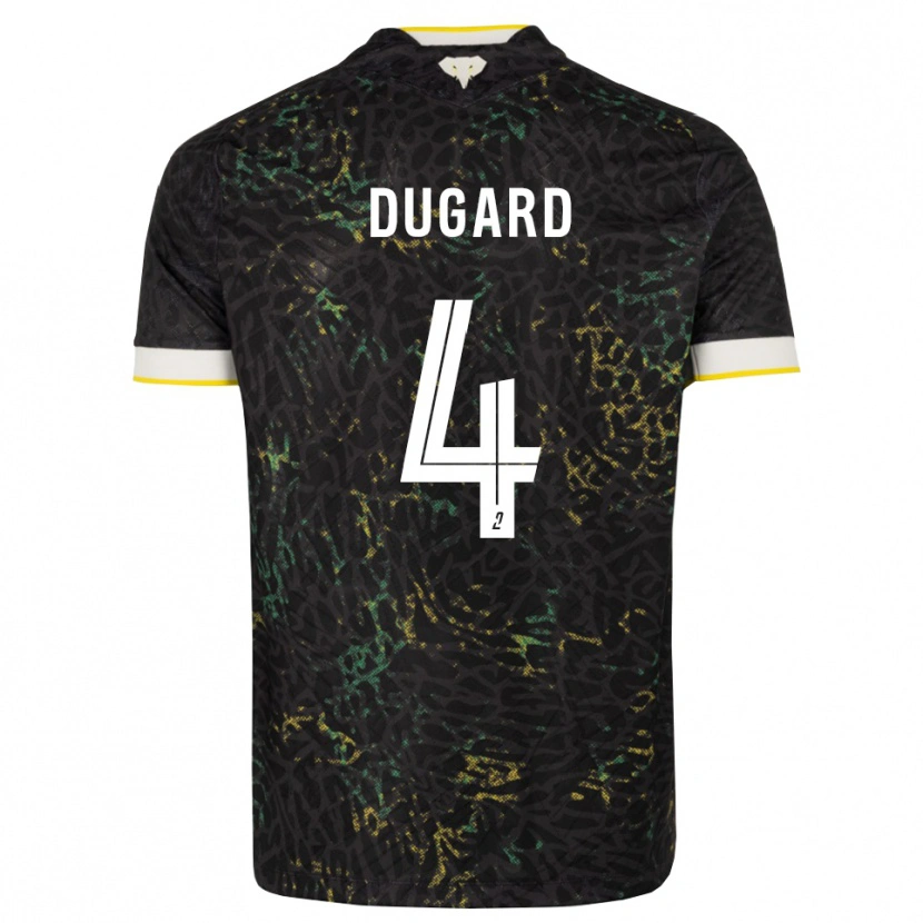 Danxen Mulher Camisola Taïgy Dugard #4 Preto Branco Amarelo Alternativa 2026/27 Camisa Brasil