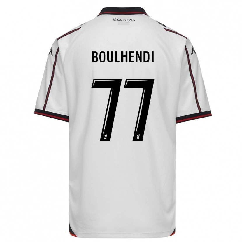 Danxen Mulher Camisola Teddy Boulhendi #77 Preto Branco Alternativa 2026/27 Camisa Brasil