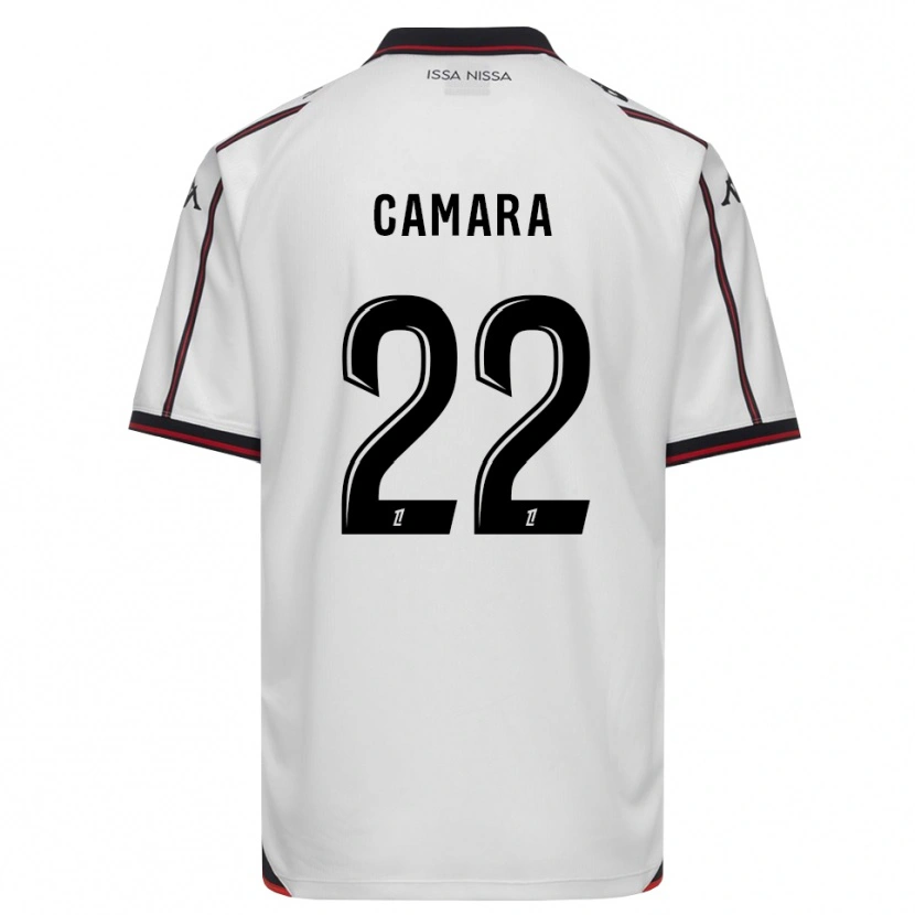 Danxen Mulher Camisola Issiaga Camara #22 Preto Branco Alternativa 2026/27 Camisa Brasil