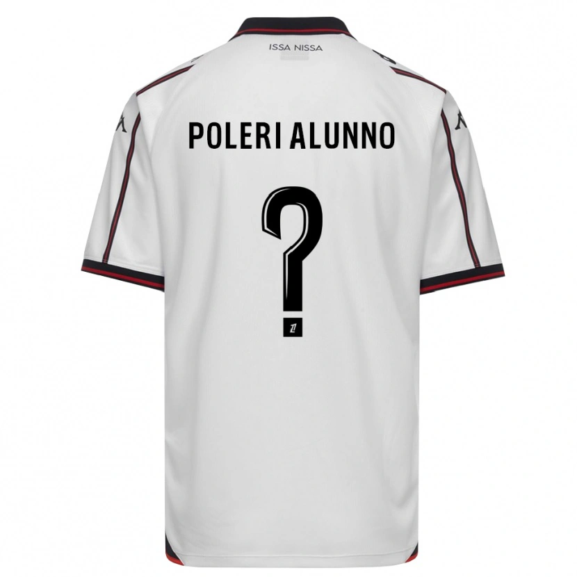 Danxen Mulher Camisola Mathis Poleri Alunno #0 Preto Branco Alternativa 2026/27 Camisa Brasil