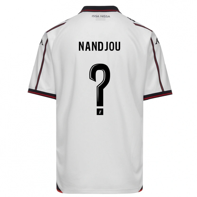 Danxen Mulher Camisola Yaël Nandjou #0 Preto Branco Alternativa 2026/27 Camisa Brasil