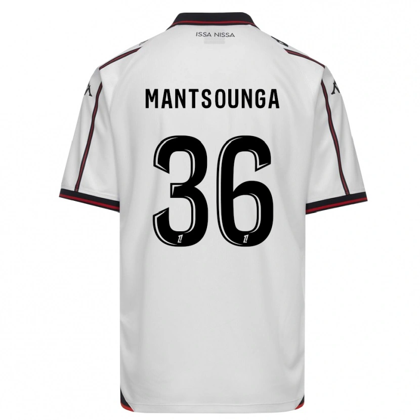 Danxen Mulher Camisola Brad-Hamilton Mantsounga #36 Preto Branco Alternativa 2026/27 Camisa Brasil