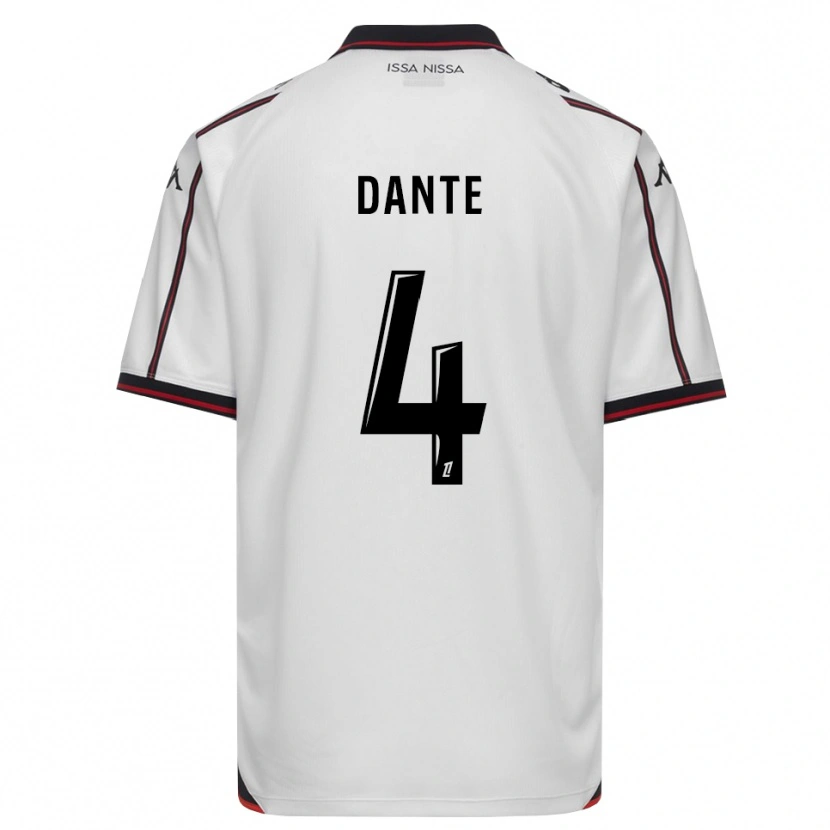 Danxen Mulher Camisola Dante #4 Preto Branco Alternativa 2026/27 Camisa Brasil