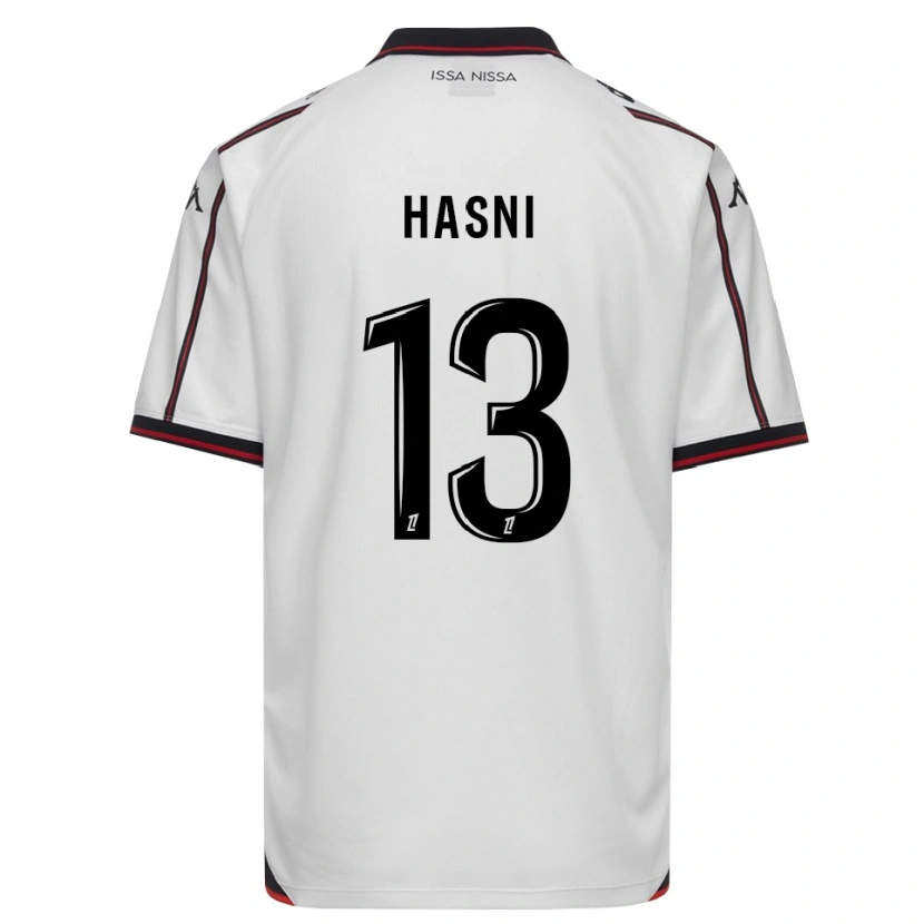 Danxen Mulher Camisola Zinedine Hasni #13 Preto Branco Alternativa 2026/27 Camisa Brasil