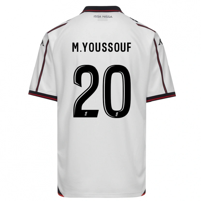 Danxen Mulher Camisola Mousslim Youssouf #20 Preto Branco Alternativa 2026/27 Camisa Brasil