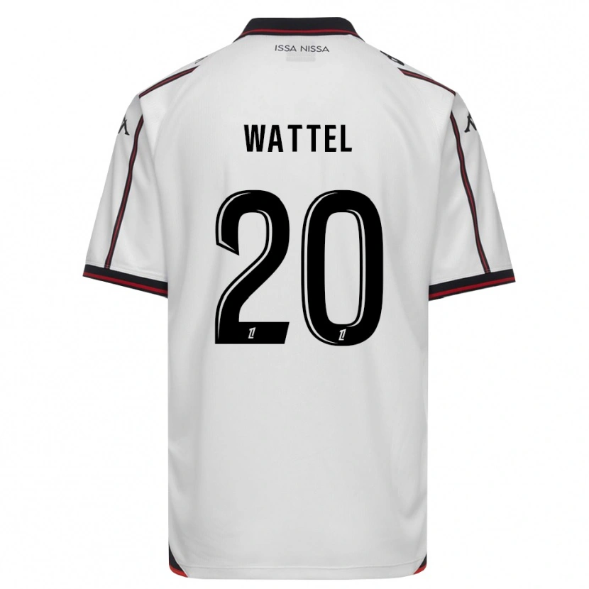 Danxen Mulher Camisola Sami Wattel #20 Preto Branco Alternativa 2026/27 Camisa Brasil