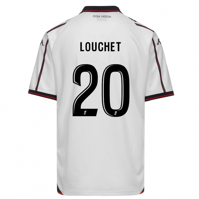 Danxen Mulher Camisola Tom Louchet #20 Preto Branco Alternativa 2026/27 Camisa Brasil
