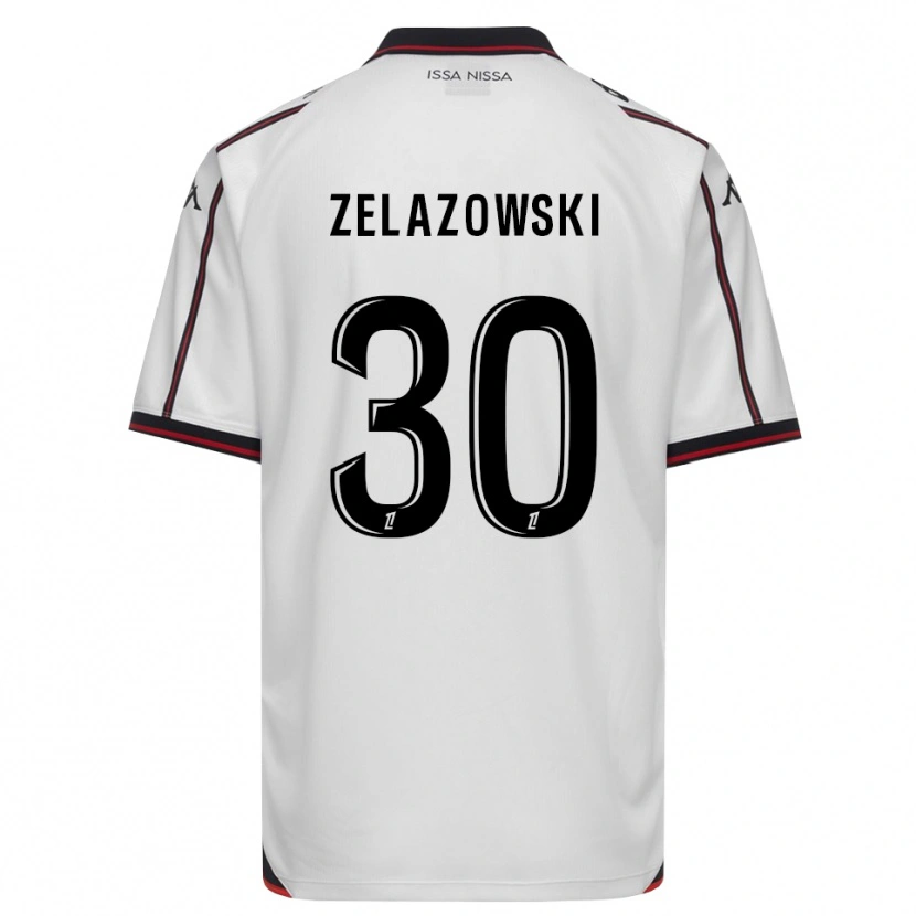 Danxen Mulher Camisola Bartosz Zelazowski #30 Preto Branco Alternativa 2026/27 Camisa Brasil
