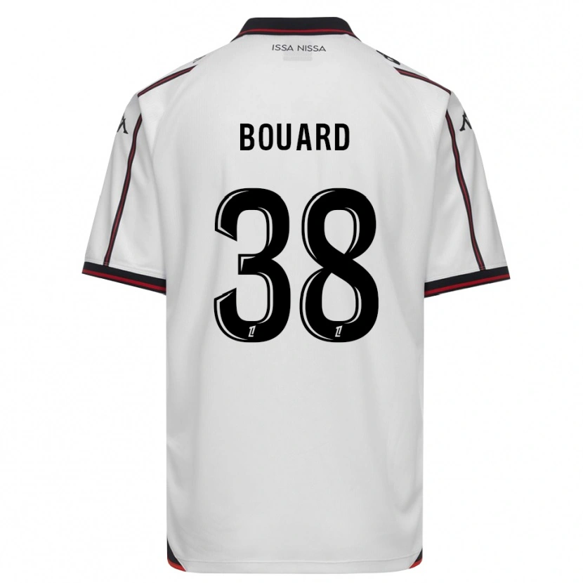 Danxen Mulher Camisola Enguerrand Bouard #38 Preto Branco Alternativa 2026/27 Camisa Brasil