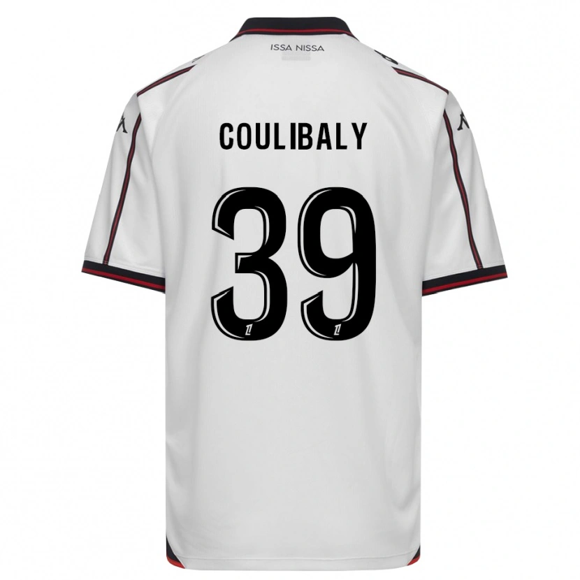 Danxen Mulher Camisola Djibril Coulibaly #39 Preto Branco Alternativa 2026/27 Camisa Brasil