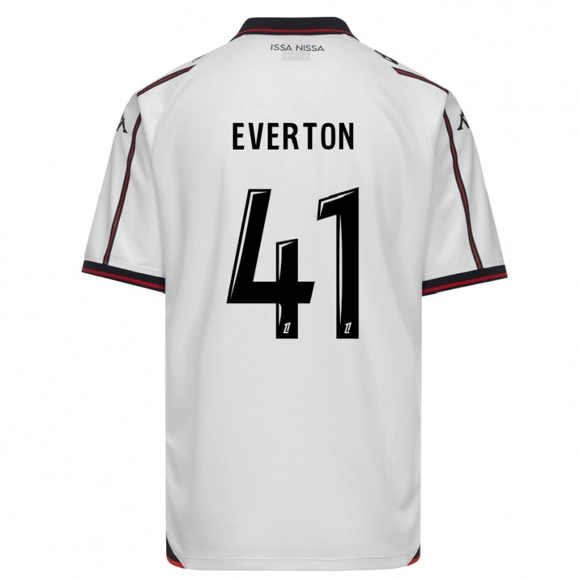 Danxen Mulher Camisola Everton Pereira Da Silva #41 Preto Branco Alternativa 2026/27 Camisa Brasil