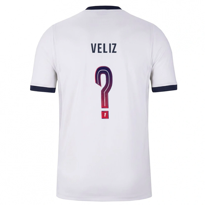 Danxen Mulher Camisola Nehemiah Fernandez Veliz #0 Branco Preto Vermelho Alternativa 2026/27 Camisa Brasil